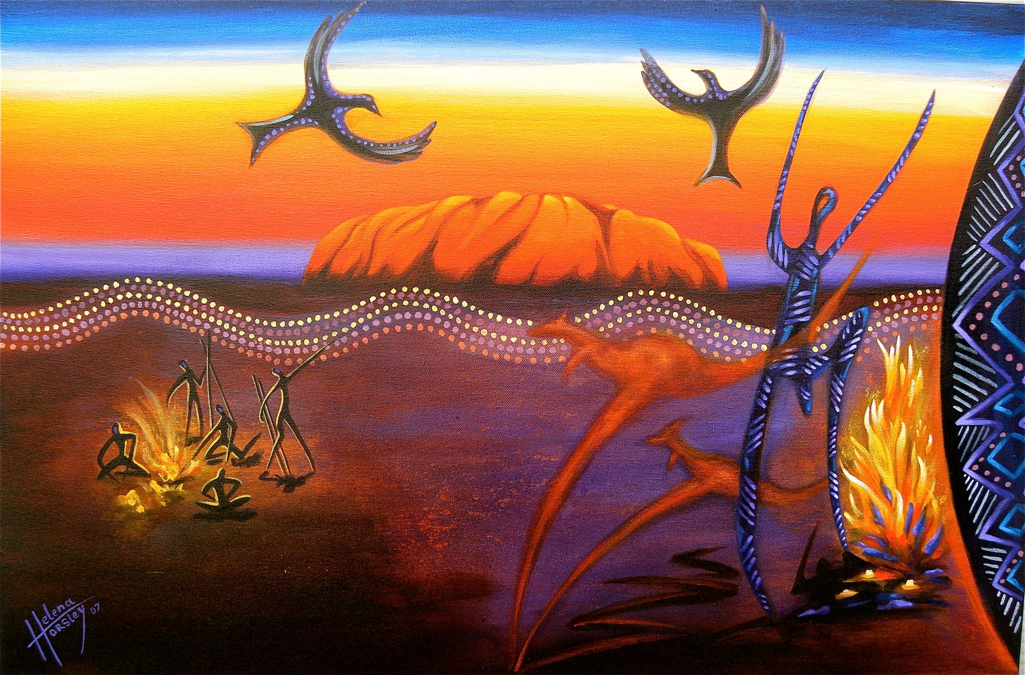Aboriginal corroboree